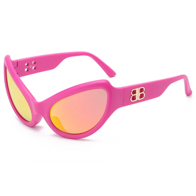 38121 Big Frame Cat Eye Frame Sunglasses 2022 New Y2K Trend Street Photography Sports Sunglasses Cross-border Wholesale - Image 6