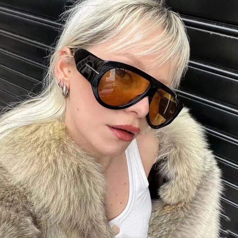 24 New Fashion Cross Border Sunglasses Ocean Sheet Men & Women Personality Hipster Sunglasses Wholesale Europe and America Large Frames
