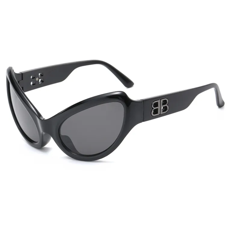 38121 Big Frame Cat Eye Frame Sunglasses 2022 New Y2K Trend Street Photography Sports Sunglasses Cross-border Wholesale - Image 4