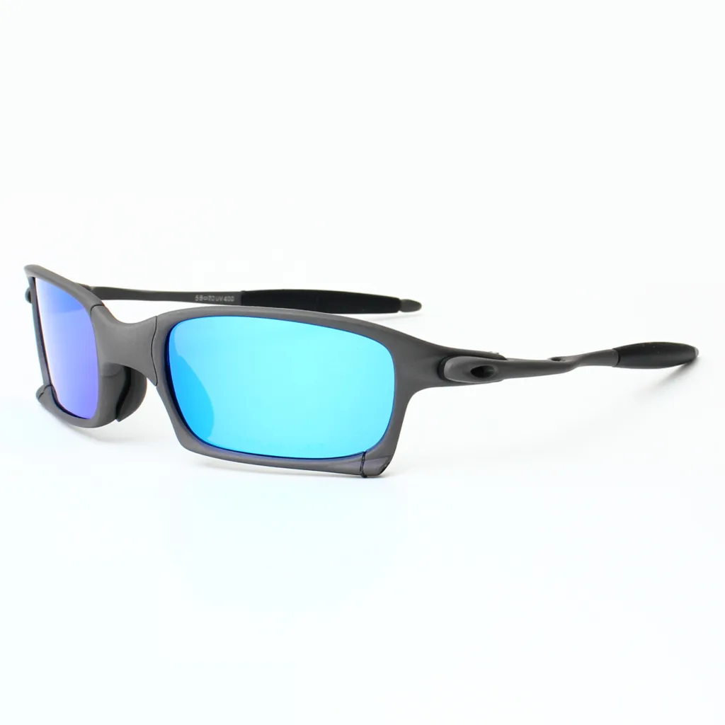 Cross-border European and American polarized sunglasses for men and women square zinc alloy driving outdoor sports cycling sunglasses