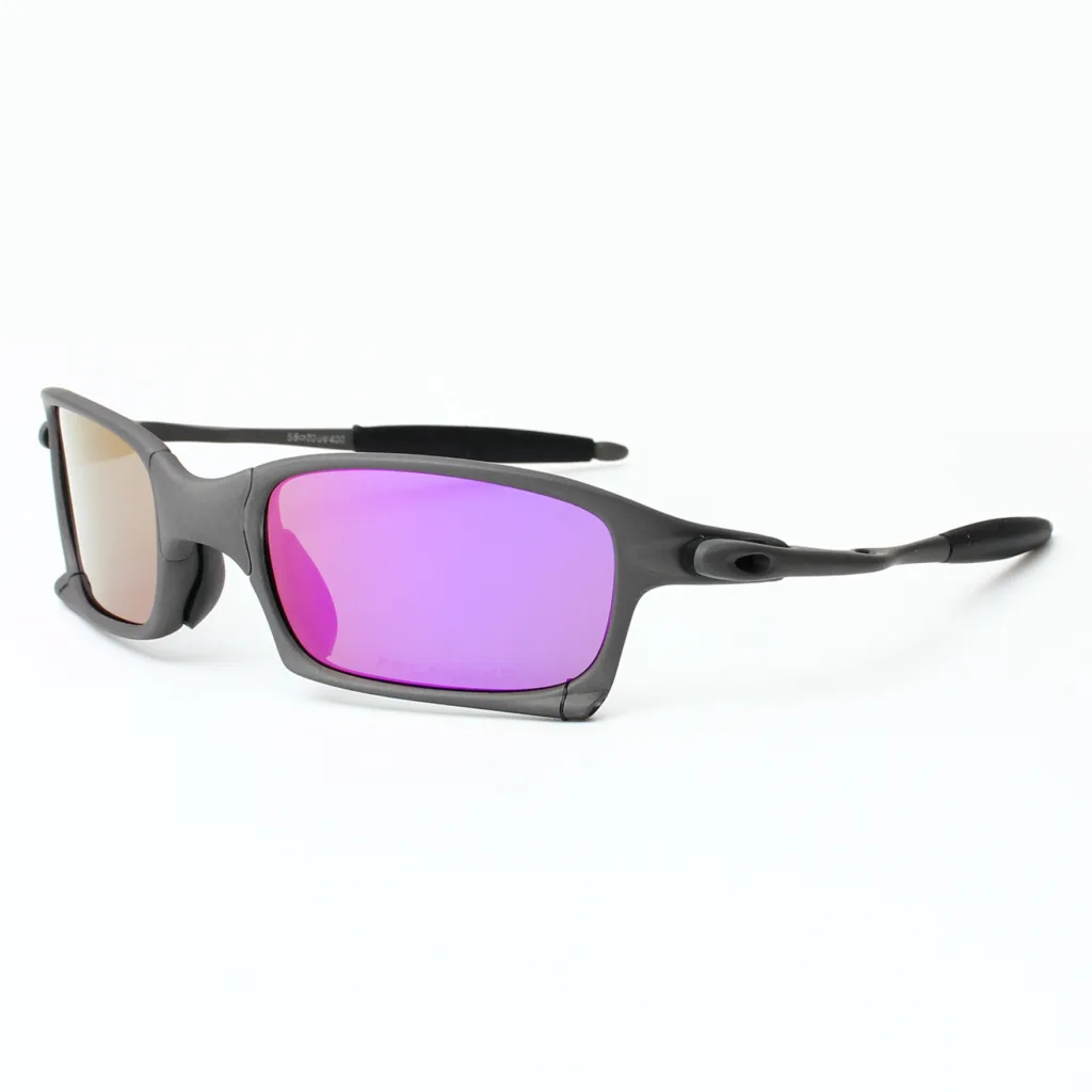 Cross-border European and American polarized sunglasses for men and women square zinc alloy driving outdoor sports cycling sunglasses - Image 3