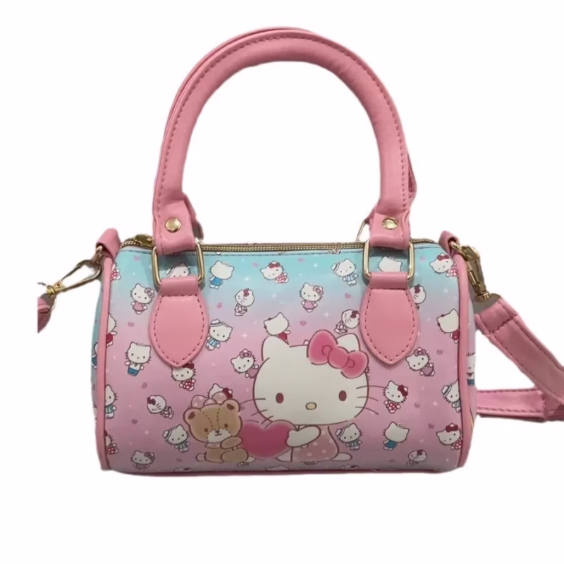2024 new Korean version of trendy cartoon handbag girls one-shoulder cross-body bag fashion cartoon handbag cross-body women's bag - Image 2