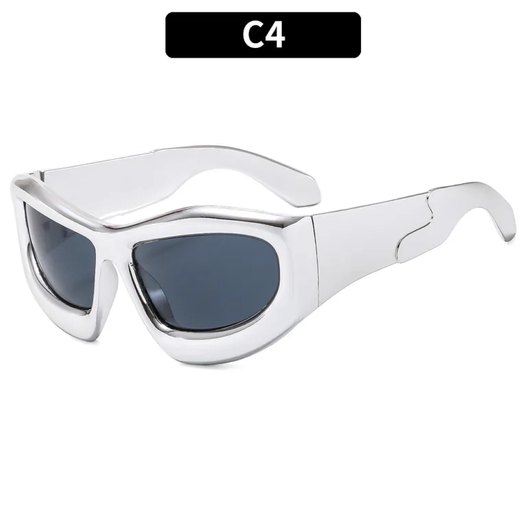 Cross-border Y2K personality bubble sunglassesEuropean and American hip-hop concave sunglasses, fashion trend sunglasses - Image 8