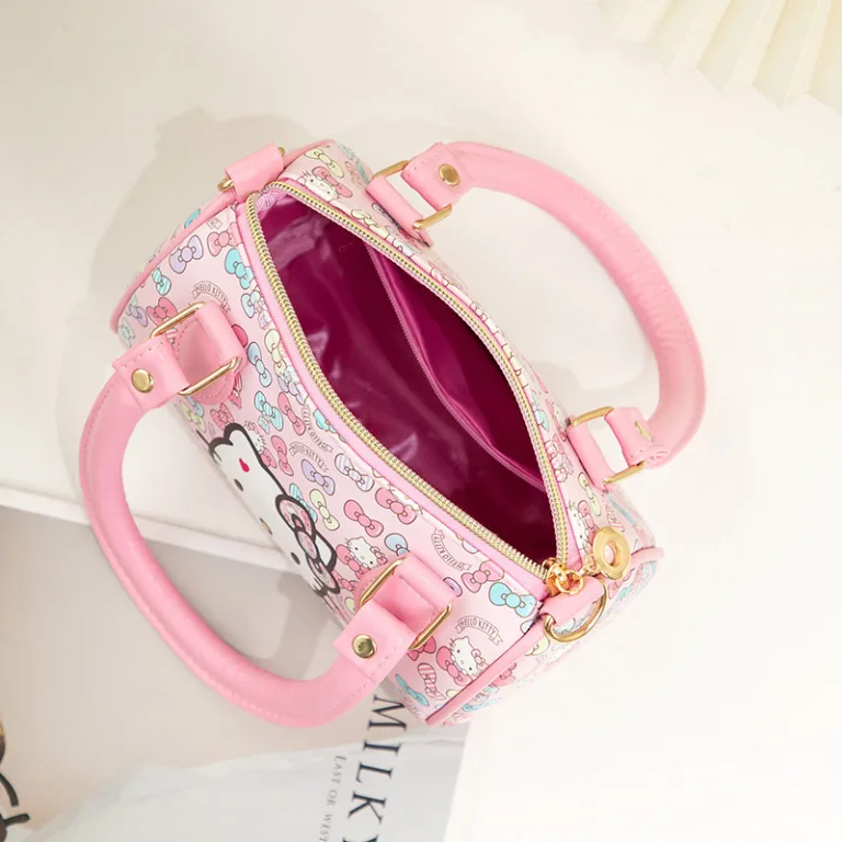 2024 new Korean version of trendy cartoon handbag girls one-shoulder cross-body bag fashion cartoon handbag cross-body women's bag - Image 13