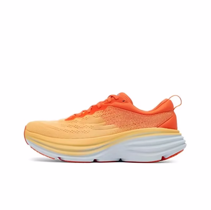 Marathon thick-soled soft shoes Bondi8 outdoor cross-country shock-absorbing running shoes men's and women's sports casual walking shoes - Image 23