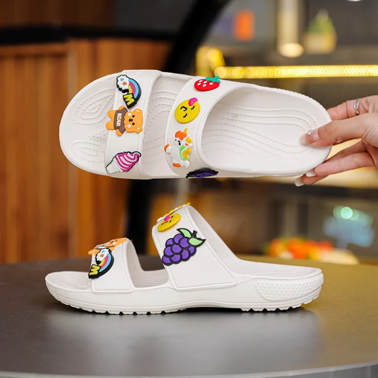 women's summer outdoor wear, soft sole, one-word slippers, outerwear, thick sole, cute, versatile, home bathing, foreign trade, cross-border - Image 9