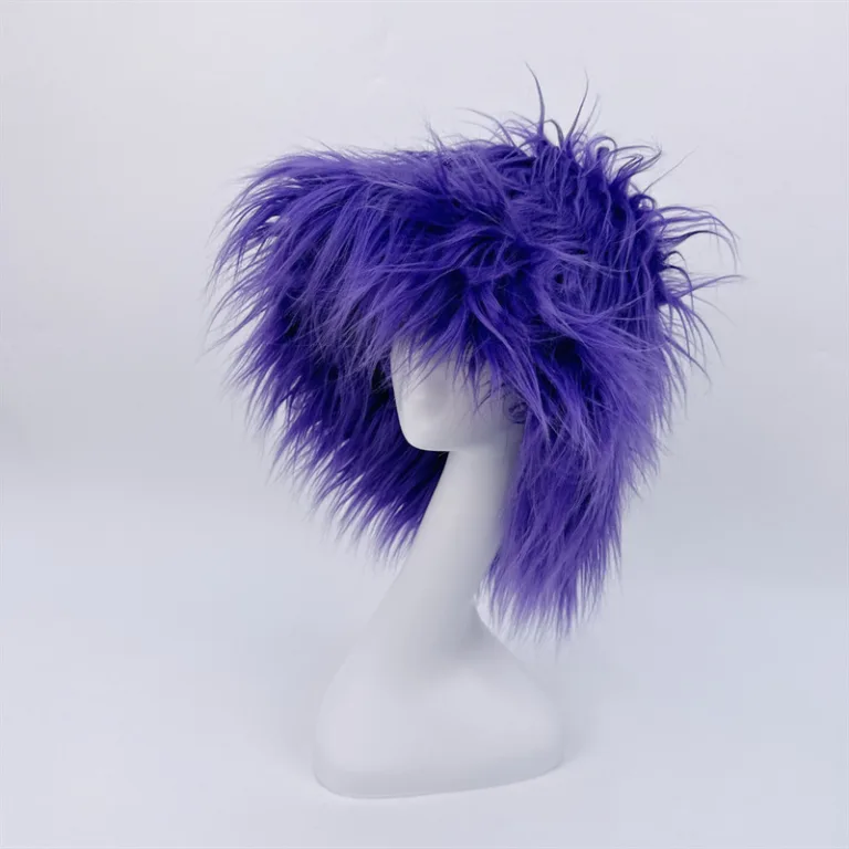 New sweet hot girl fashion versatile imitation beach sheep hat women's autumn and winter warm plush face small imitation fur straw hat - Image 5