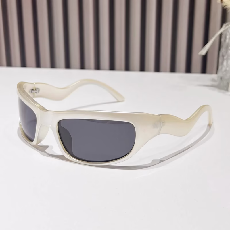 2024 Factory Direct Sales New Y2K Future Style Cross-border European and American Sunglasses Outdoor Cycling Sports Sunglasses Driving - Image 8