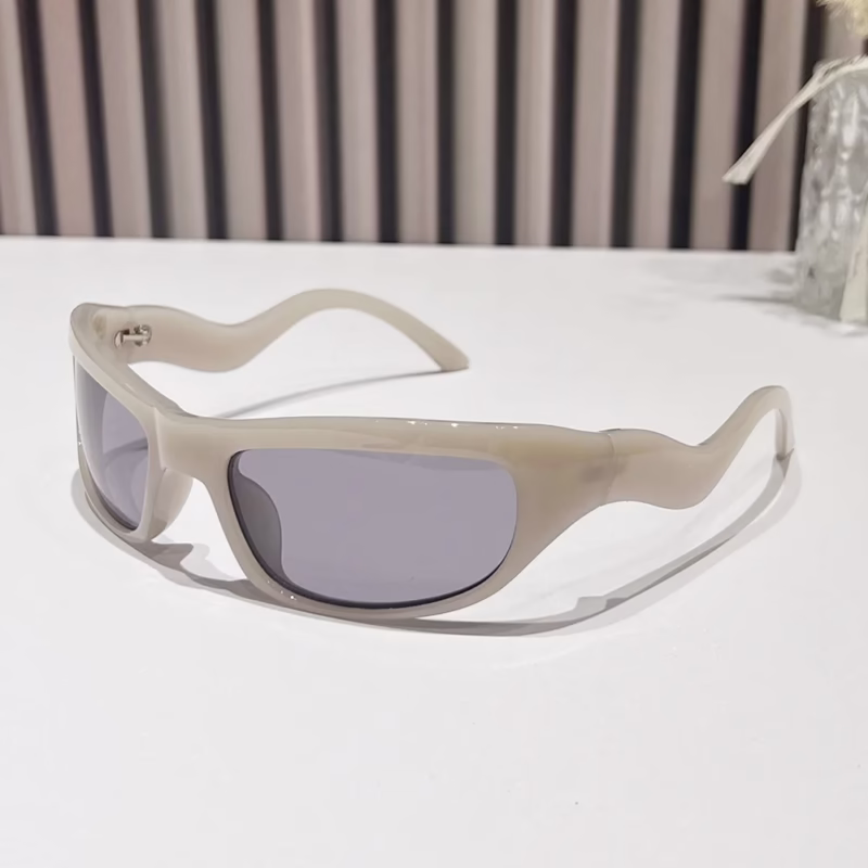 2024 Factory Direct Sales New Y2K Future Style Cross-border European and American Sunglasses Outdoor Cycling Sports Sunglasses Driving - Image 7