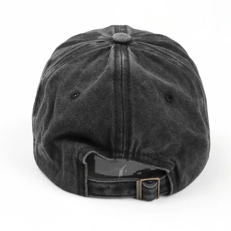Korean version of ins washed retro sunshade hat women's love embroidery couple cap four seasons curved edge old baseball cap - Image 5