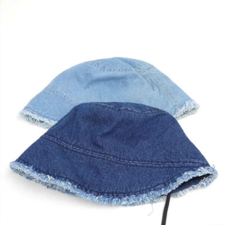Cross-border new cowboy fur-edged fisherman hat female Korean version fashion personality face-showing small bucket basin hat sun protection sunshade hat