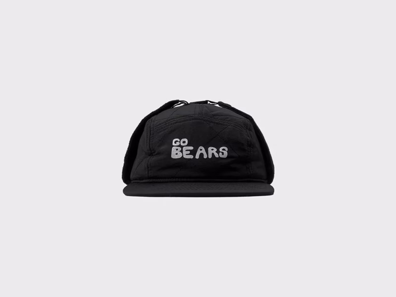 Korean flight hat, five-letter flat-brim hat, outer protective cotton, warm earmuffs, autumn and winter windproof and cold-proof thunder hat