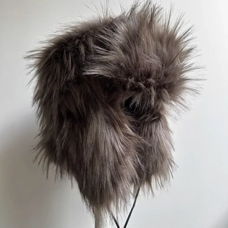 Imitation fox hair thunder hat women's ski hat fur hat autumn and winter ear protection warm windproof northeast fur straw hat men - Image 6