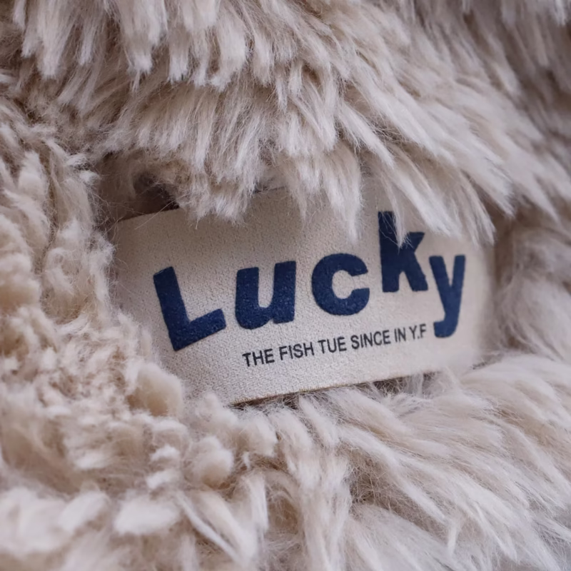 Sweet and cute long-haired rabbit ear hat plush hat women's autumn and winter thickened warm and cold-proof Internet celebrity thunder hat - Image 4