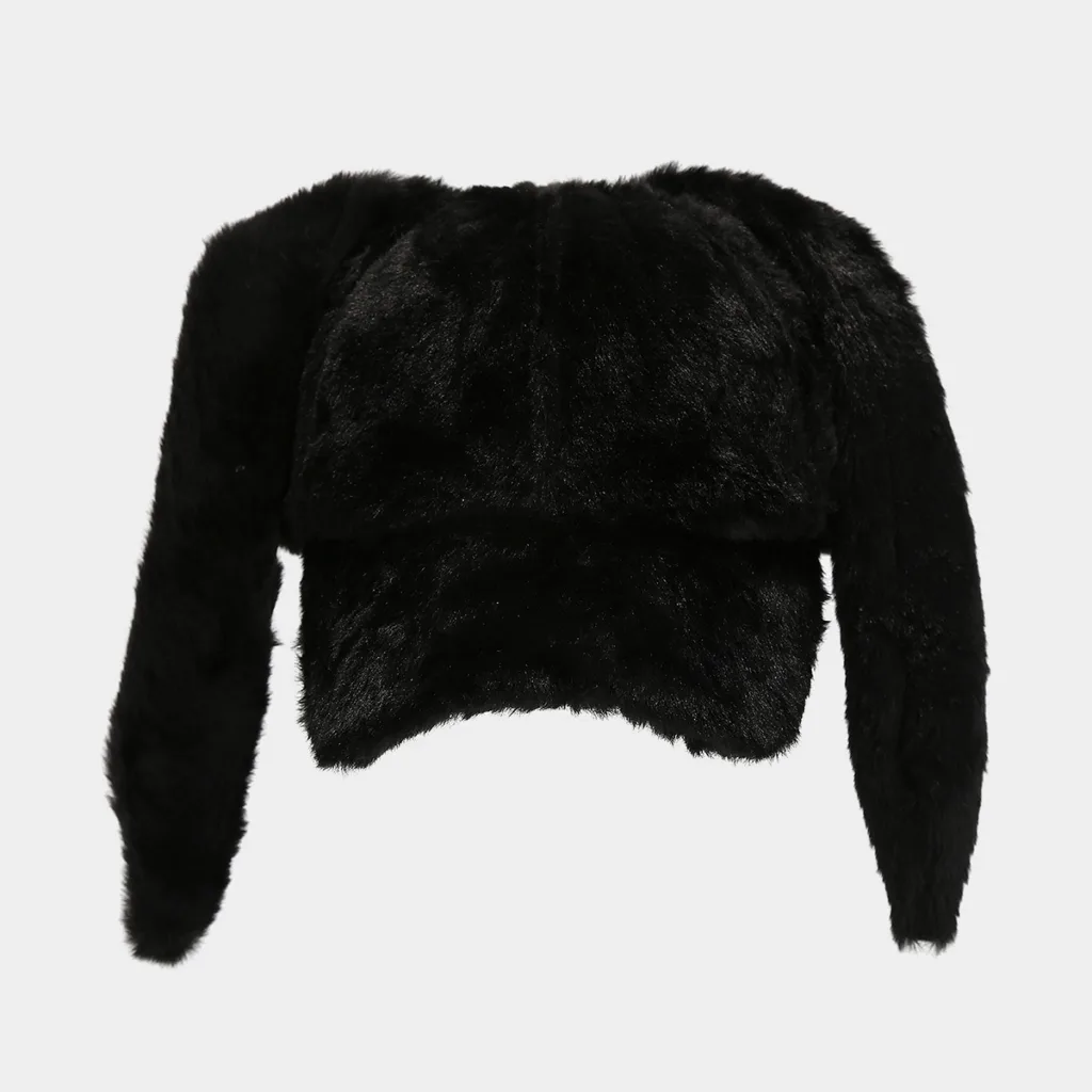 College style autumn and winter warm cute rabbit ear baseball cap fashion outdoor thickened solid color casual plush duck tongue cap6 - Image 3