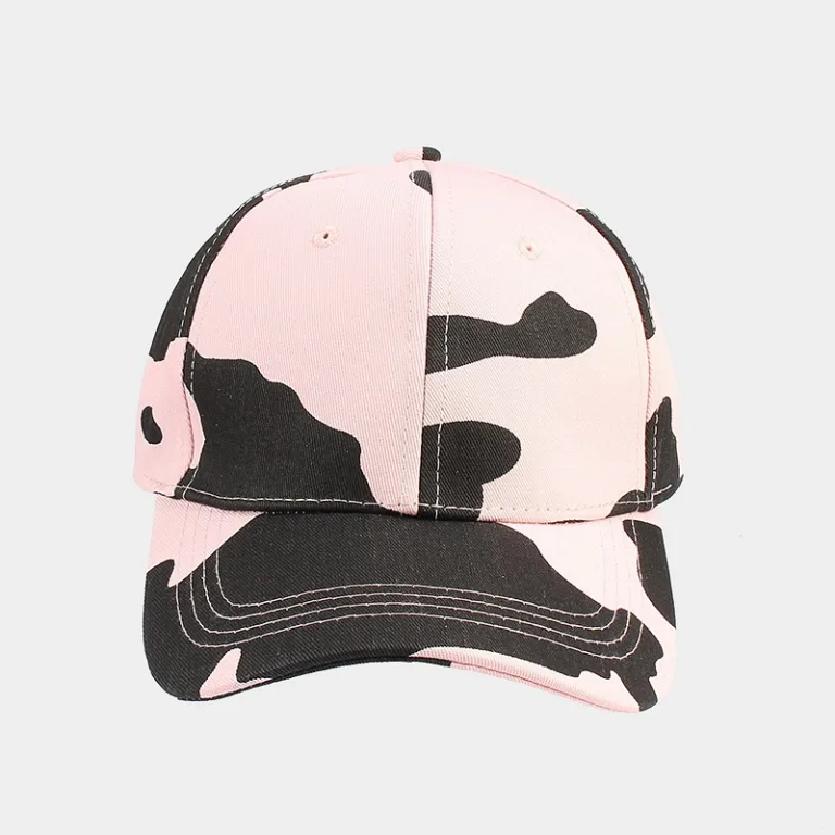 Classic cow pattern cap men's and women's four-season curved brim sunshade Amazon hot-selling baseball hat wholesale - Image 7