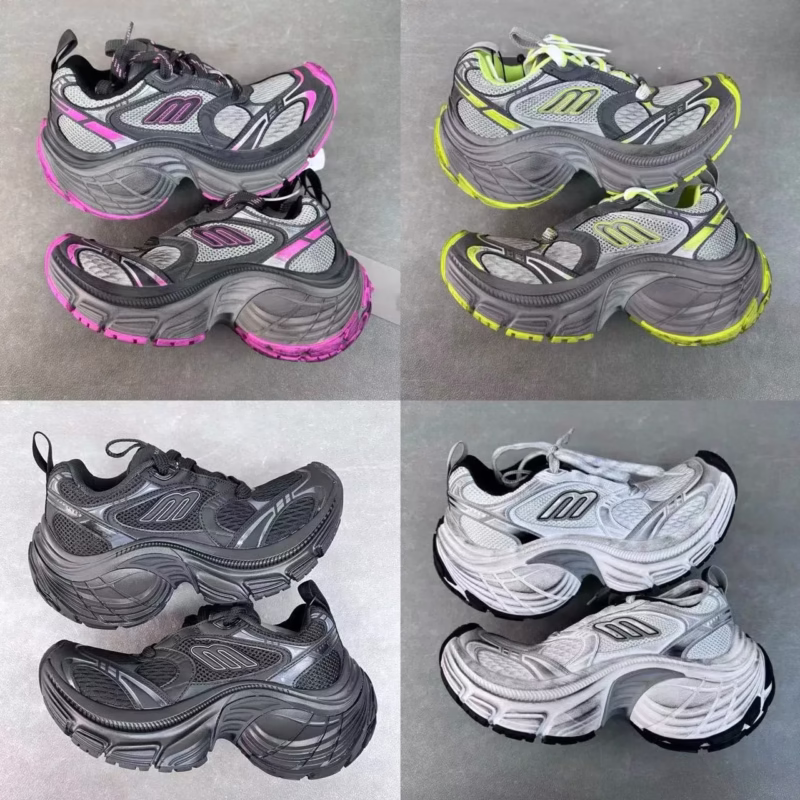 Paris's new catwalk, old, height-enhancing, vintage, dirty, 10xl dad shoes, couple shoes - Image 2