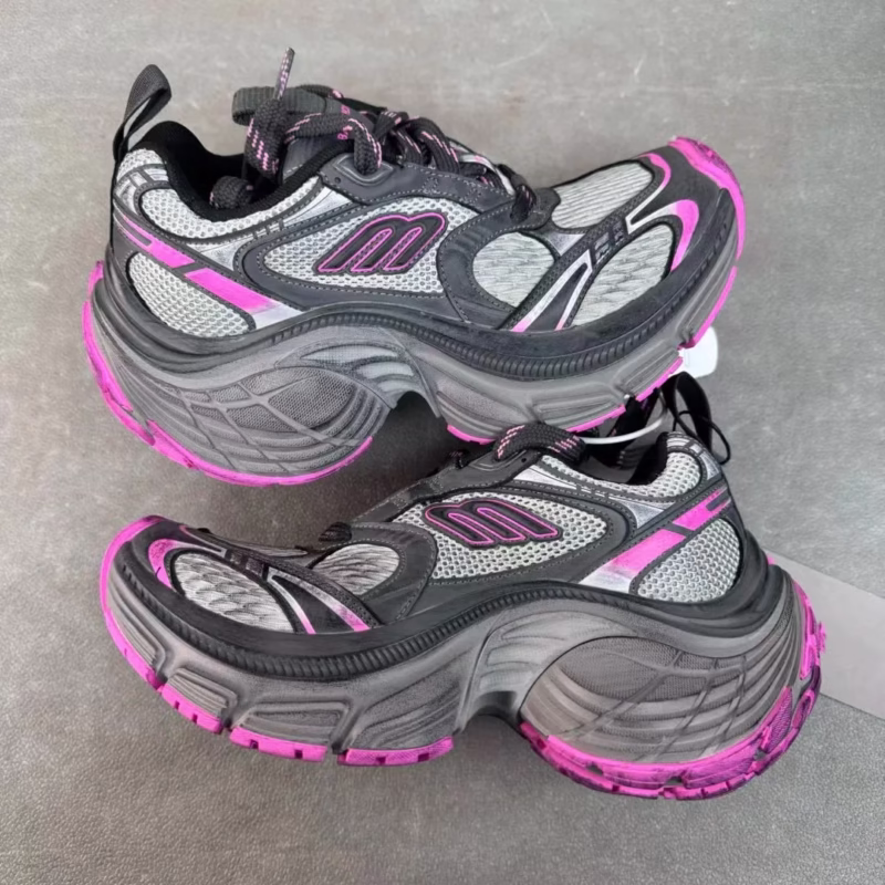 Paris's new catwalk, old, height-enhancing, vintage, dirty, 10xl dad shoes, couple shoes - Image 6