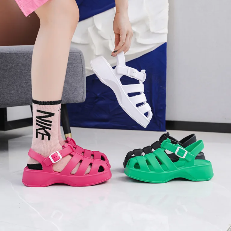 women's summer outdoor wear, soft sole, one-word slippers, outerwear, thick sole, cute, versatile, home bathing, foreign trade, cross-border