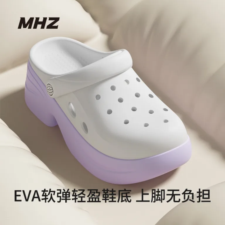 Little girls' high-heeled shoes, women's summer height-increasing shoes, thick-soled outdoor wear, versatile, can be DIY-wrapped sandals - Image 3