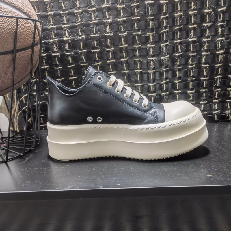 2024RO new extreme height-increasing sky-high-heeled street fashion shoes low-top thick-soled men's and women's fashion Korean version 7CM shoes - Image 2