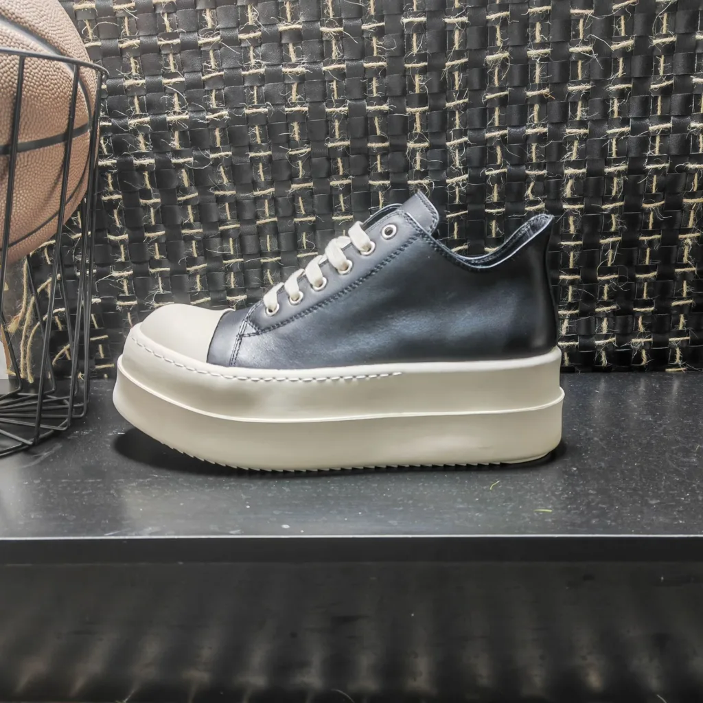 2024RO new extreme height-increasing sky-high-heeled street fashion shoes low-top thick-soled men's and women's fashion Korean version 7CM shoes - Image 4