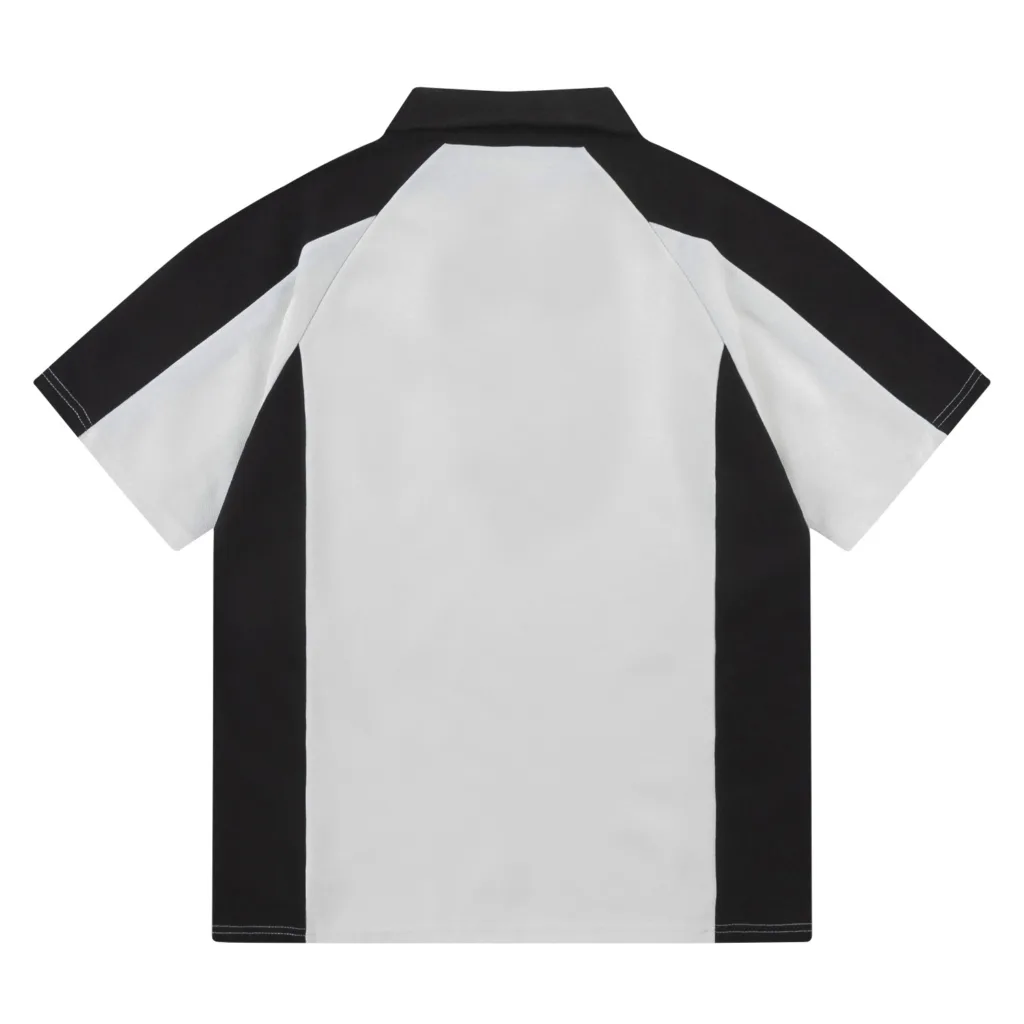 Zhong chi clothing club new japanese style contract shoulder sleeve color matching - Image 4