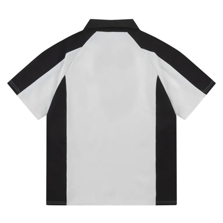 Zhong chi clothing club new japanese style contract shoulder sleeve color matching - Image 4