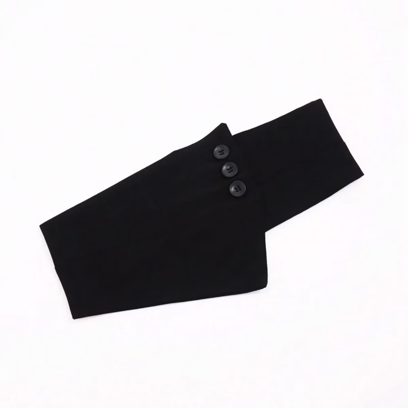 Suit waist seal women's outer shirt waistband with skirt decoration elastic summer versatile fabric wide belt cool ins - Image 2