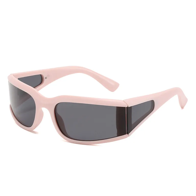 2021 New Cycling Sunglasses European and American temples with square personality sunglasses Internet celebrity street photography cross-border glasses - Image 7