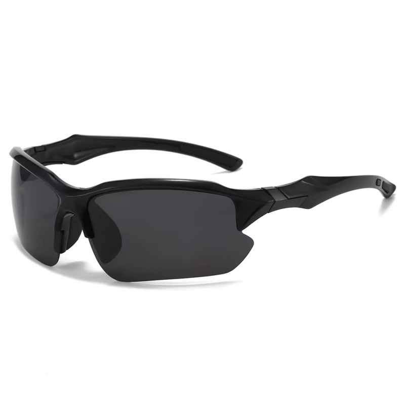 Cross-border European and American sports half rim polarized sunglasses men's cycling, running, fishing, sunglasses, lightweight goggles - Image 9