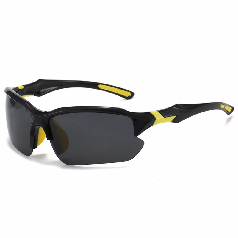 Cross-border European and American sports half rim polarized sunglasses men's cycling, running, fishing, sunglasses, lightweight goggles - Image 7