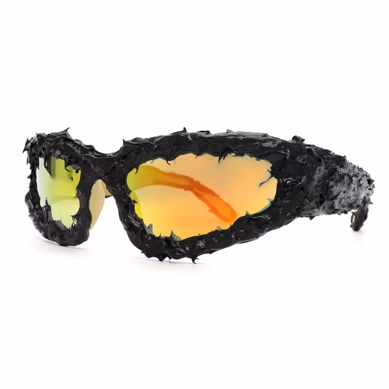 Yumomo2025 avant-garde pioneer sunglasses hot girl personality top shape epoxy polarizer [brushed system] - Image 8