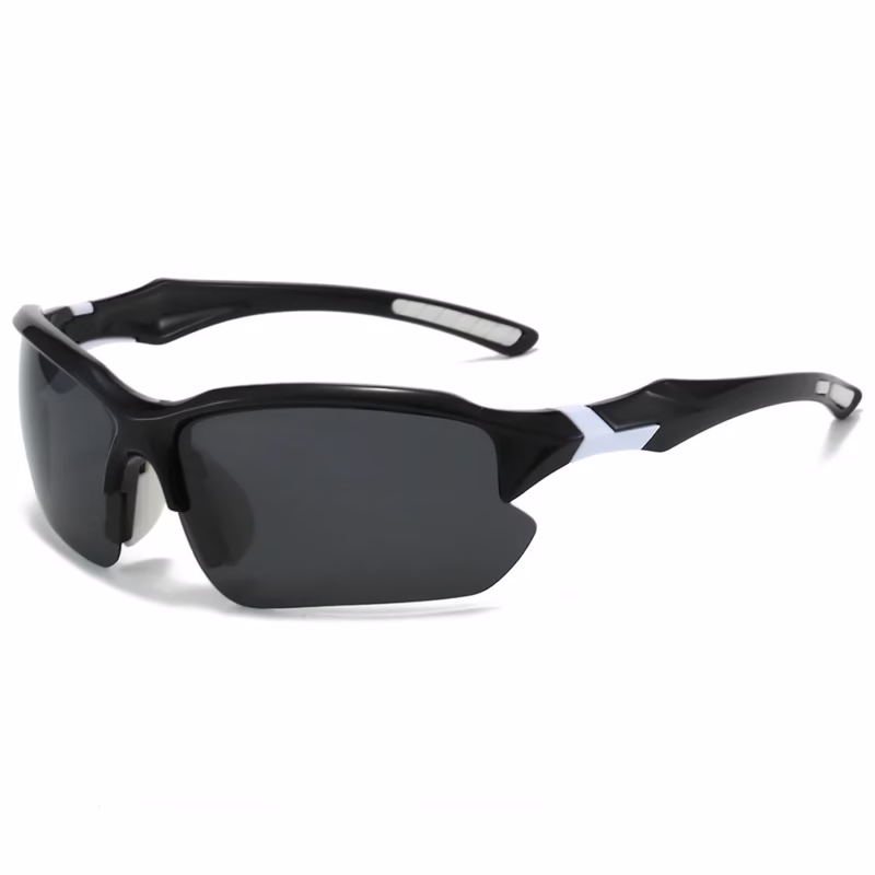 Cross-border European and American sports half rim polarized sunglasses men's cycling, running, fishing, sunglasses, lightweight goggles - Image 6