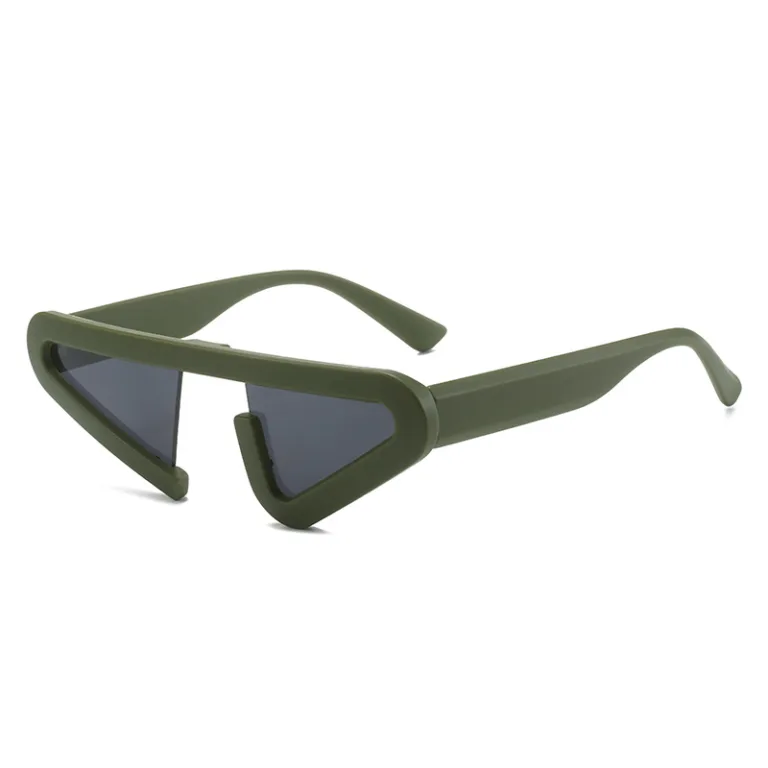 2023 New Y2K Sunglasses European and American Personality Geometric Hip Hop Glasses Cross-border Triangle Ins Internet Red Sunglasses Woman - Image 9