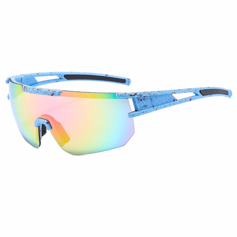 Outdoor sports cycling dazzling sunglasses men's cross-border new bicycle sunglasses windproof sand and impact glasses - Image 5