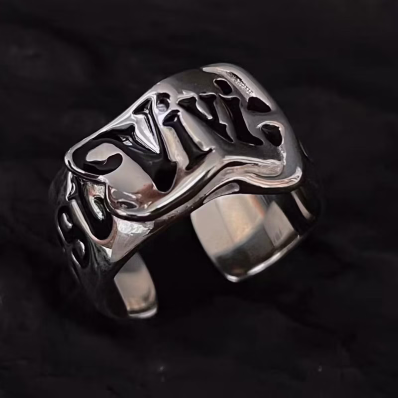 Western Empress Dowager Classic Star Same Super Cool Three-dimensional Planet Saturn Crown Design Fine Throwing Texture Layered Ring Female - Image 6