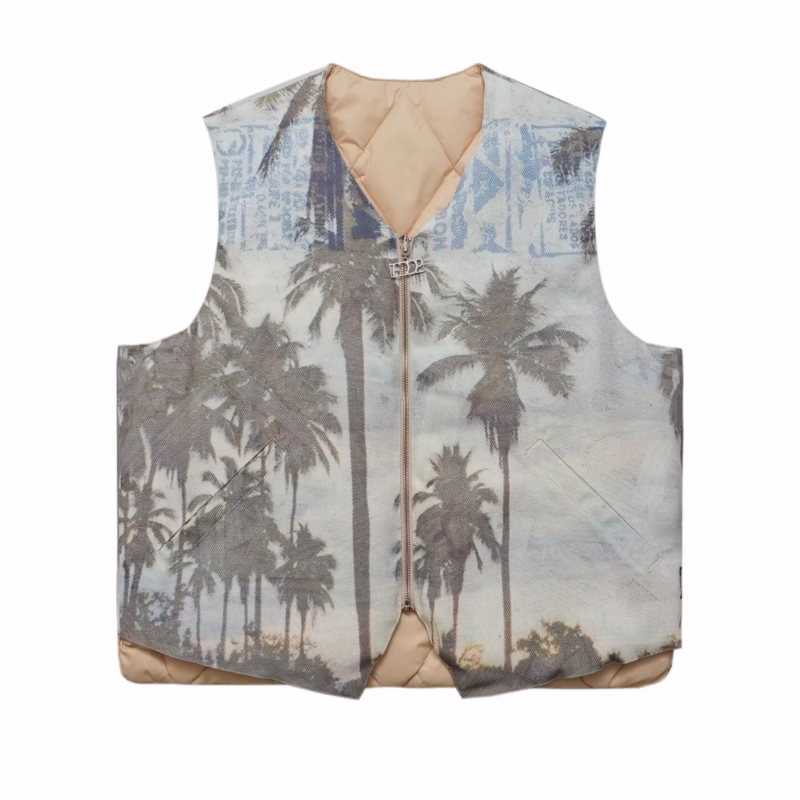 2023 Autumn and winter simple jackets, cotton clothes, men’s two-wear casual vests, couples” wear, loose tops and jackets - Image 6