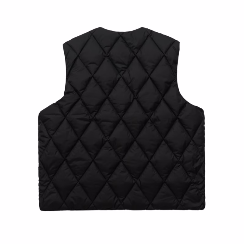 2023 Autumn and winter simple jackets, cotton clothes, men’s two-wear casual vests, couples” wear, loose tops and jackets - Image 4