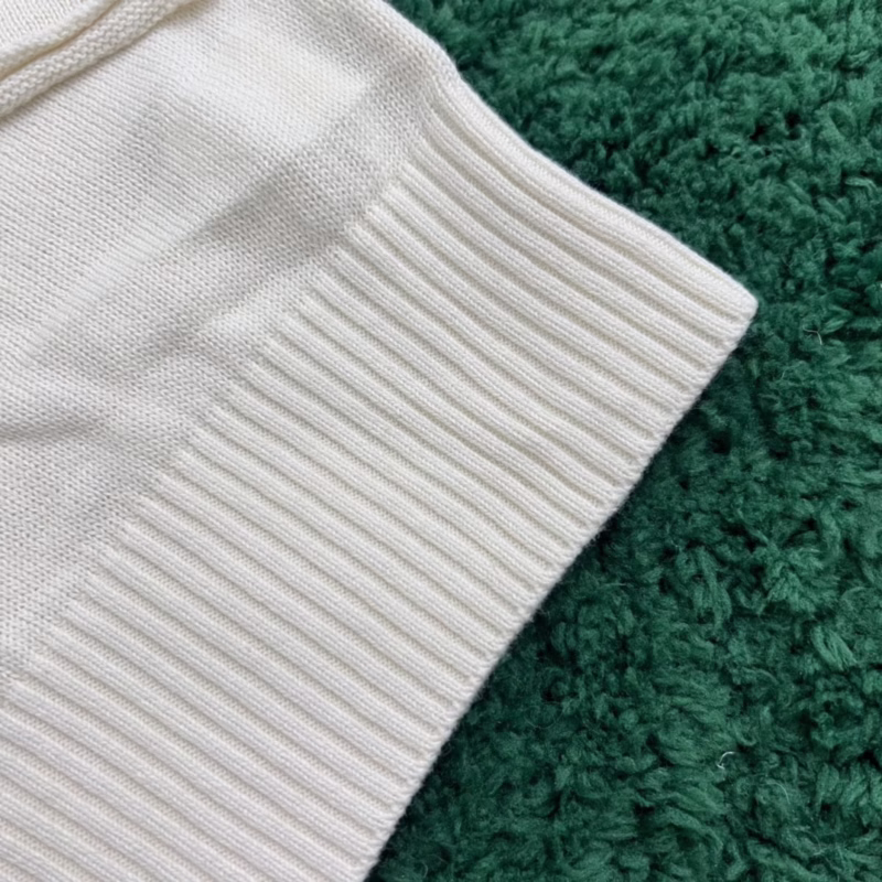 High version Kiko Kostadinov show style pattern print sweater round neck pullover short style trendy men and women sweater - Image 9