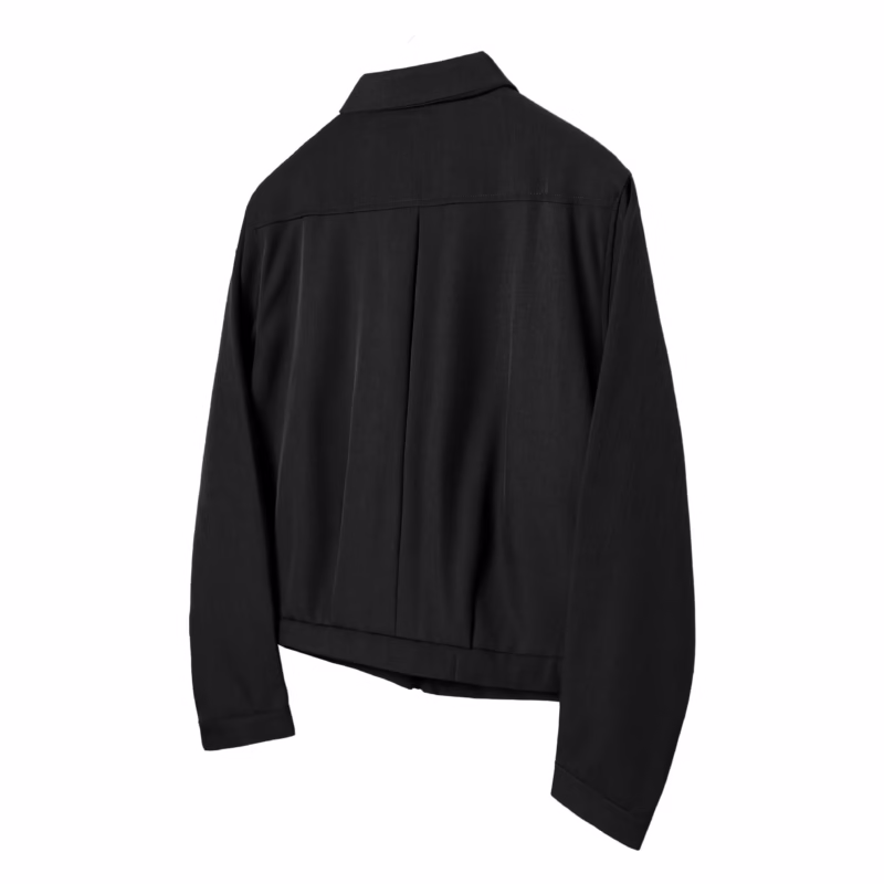 EON MODISH men's clothing 2024 autumn new real shot American street trend basic simple versatile jacket - Image 3