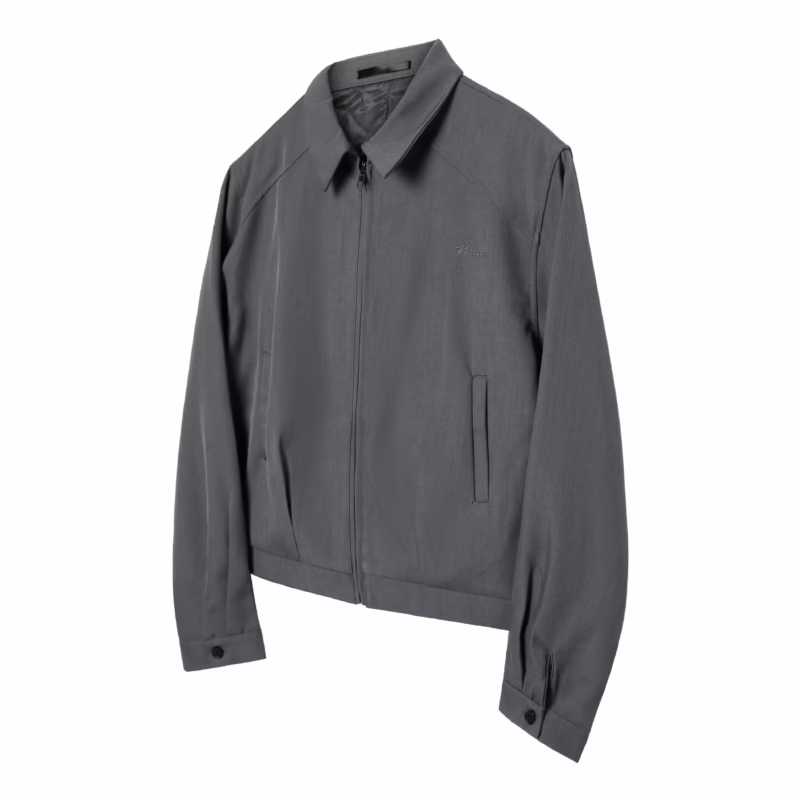 EON MODISH men's clothing 2024 autumn new real shot American street trend basic simple versatile jacket - Image 5