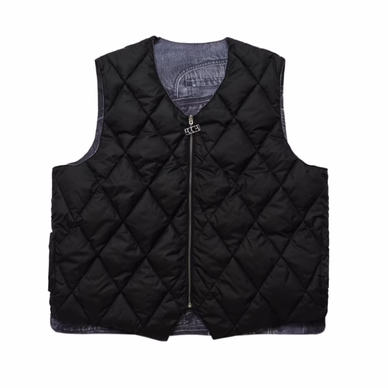 2023 Autumn and winter simple jackets, cotton clothes, men’s two-wear casual vests, couples” wear, loose tops and jackets - Image 7