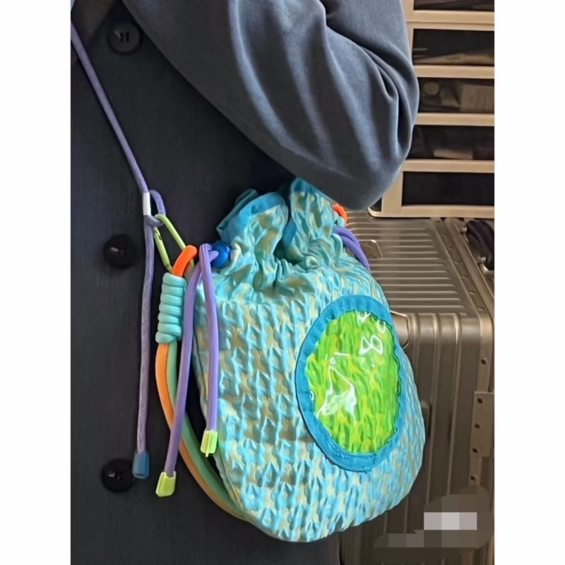 2022 new original egg girl cross-body bag cute one-shoulder armpit bag niche design bag - Image 2