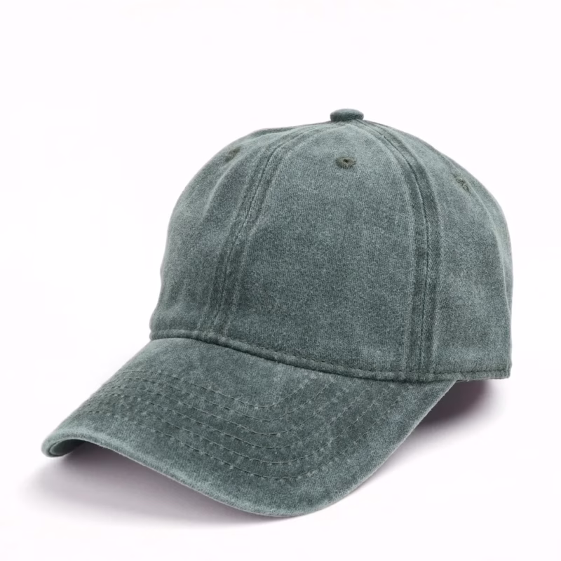 Hat women's cross-border washed old baseball cap Korean version retro versatile solid color soft top sun protection sunshade cap men's - Image 2