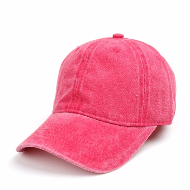 Hat women's cross-border washed old baseball cap Korean version retro versatile solid color soft top sun protection sunshade cap men's - Image 5