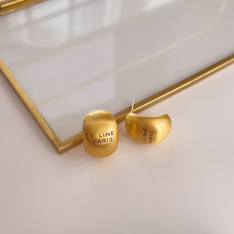 Retro vintage fashion oil drop earrings niche temperament mid-century style earrings personalized high-end Pearl earrings - Image 11