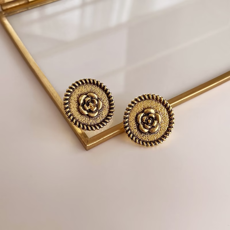 Retro vintage fashion oil drop earrings niche temperament mid-century style earrings personalized high-end Pearl earrings - Image 18