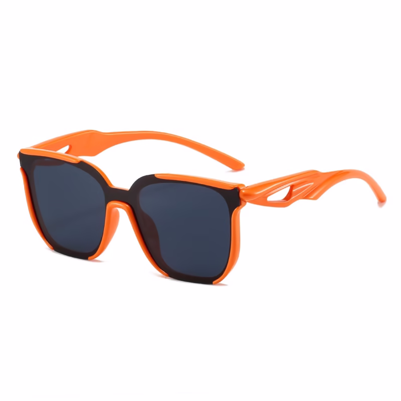 Kufang Glasses New Sunglasses Women's Sunglasses Men's High-end Face-showing Small Outdoor Sports Cycling Flat Glasses - Image 2