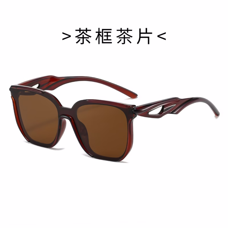 Kufang Glasses New Sunglasses Women's Sunglasses Men's High-end Face-showing Small Outdoor Sports Cycling Flat Glasses - Image 7